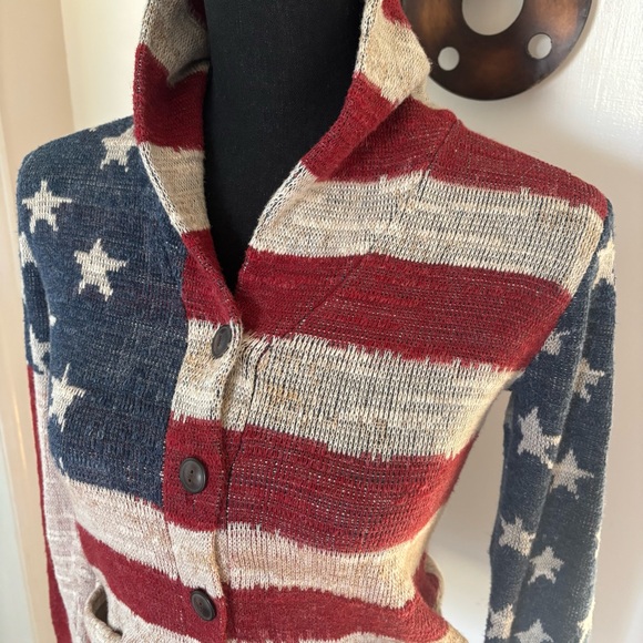 Ralph Lauren Denim & Supply Striped Cardigan Small - Picture 5 of 14